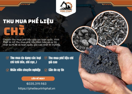 Thu Mua Phế Liệu Chì Giá Cao Tại TP.HCM – Báo Giá 2025