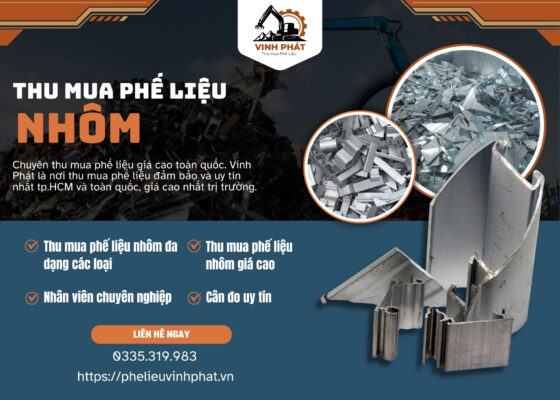 Thu Mua Phế Liệu Nhôm Giá Cao Tại TPHCM – Bảng Giá 2025